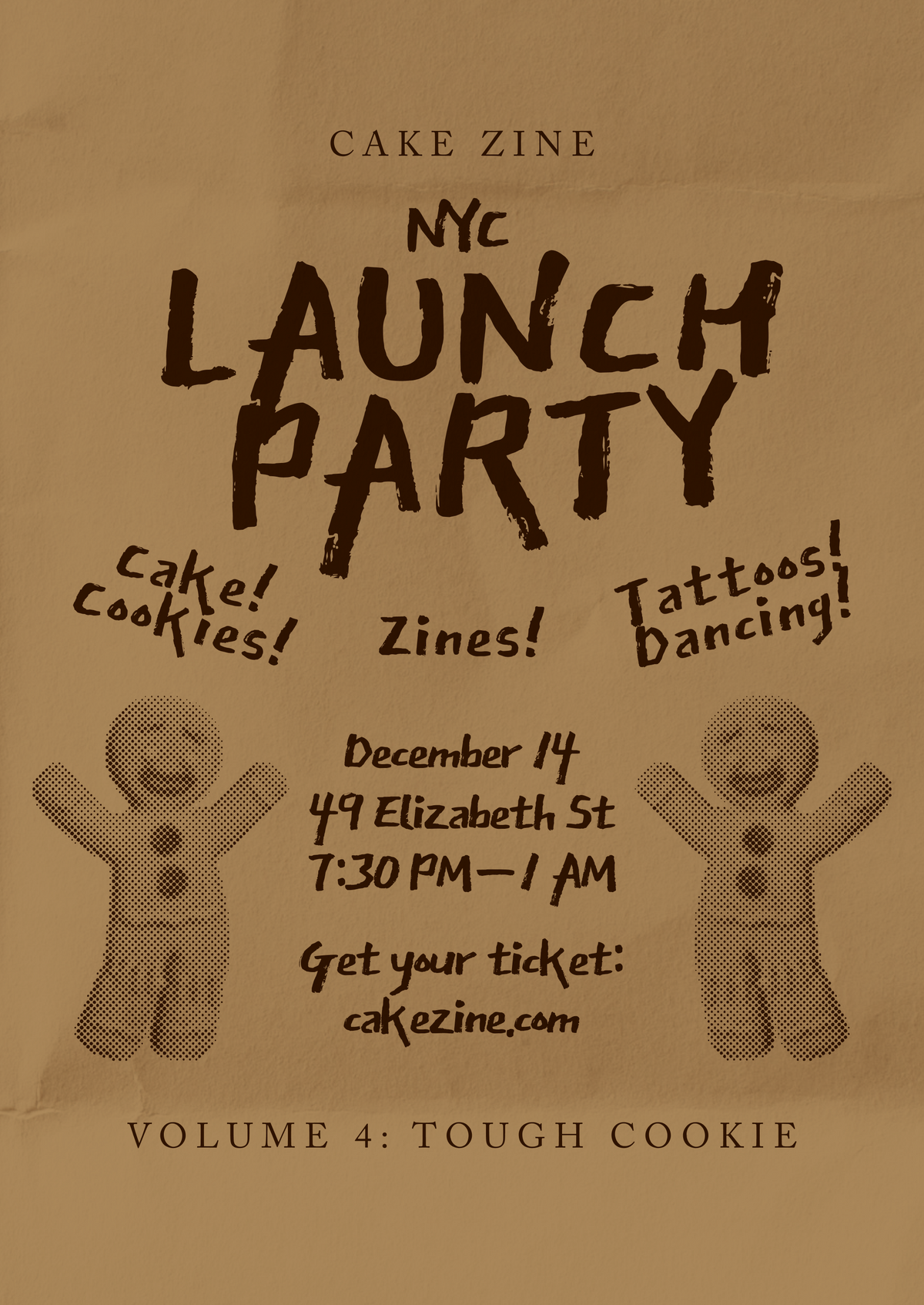 Tough Cookie NYC Launch [Ticket]