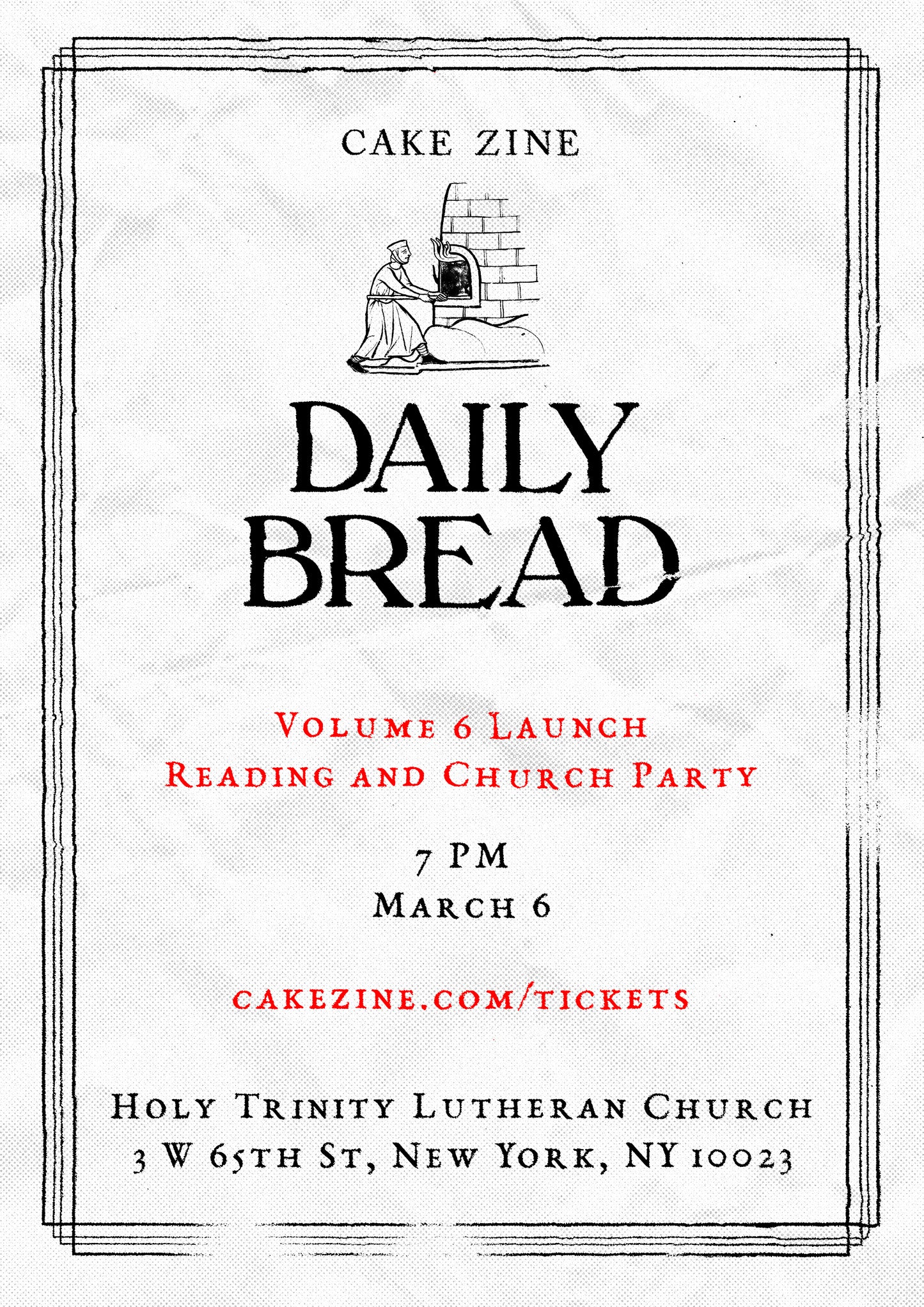 Vol 6. Daily Bread Launch Event